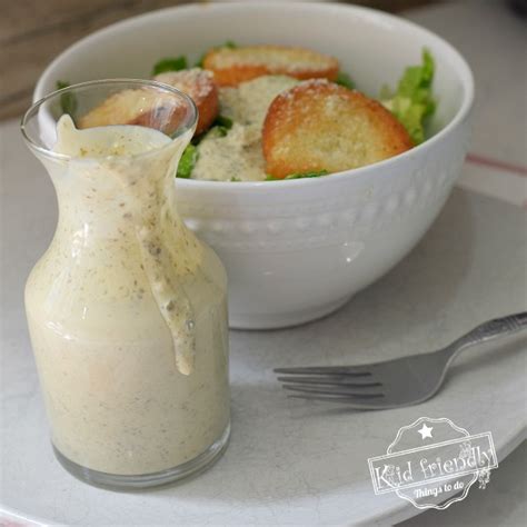 Homemade Caesar Salad Dressing {with No Egg}