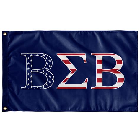 Beta Sigma Beta Usa Flag Greek Banners Bsb Flags Designergreek Designergreek2