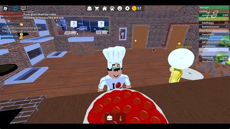 Work At A Pizza Place Roblox Gameplay Youtube