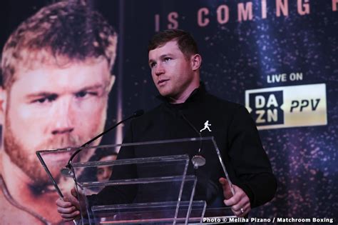 Canelo Alvarez On Gervonta Davis Saying He S Face Of Boxing I M