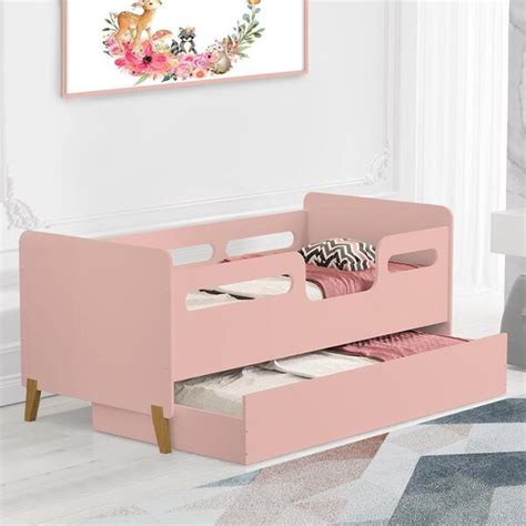 Cama Infantil Cecilia Sapateira Rosa Leroy Merlin