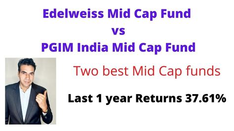 Pgim India Midcap Opportunities Fund Direct Plan Growth Vs Edelweiss