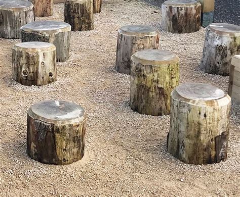 Rustic Log Stump For Schools And Nurseries Scotland Uk