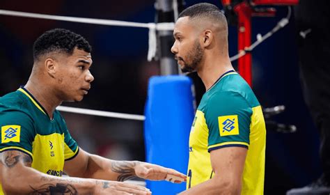 Not Cias Brasil Vence A Holanda Na Liga Das Na Es Masculina De V Lei