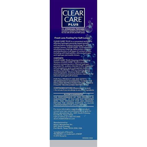 Clear Care Plus Hydraglyde Cleaning And Disinfecting Solution Twin Pack 16 Oz With 2 Lens Cases