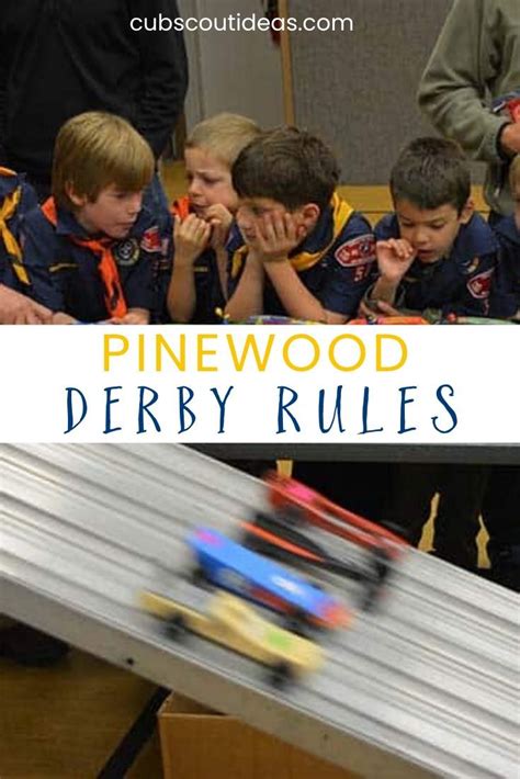 What Are The Official Bsa Pinewood Derby Rules Artofit