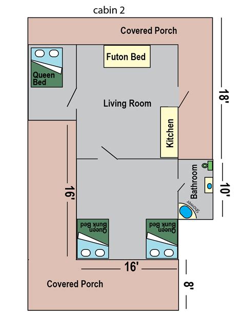 bedroom cabin cabin  lazy days