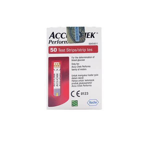 ACCU CHEK Performa Glucose Monitoring Strips 50 Prescription Pk