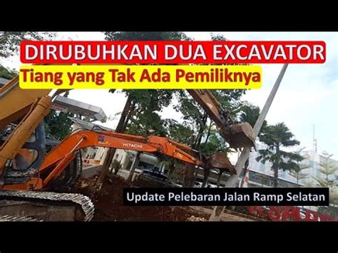 UPDATE JALAN AKSES KE JIS II Sisa PKL Pinggir Jalan Lolos Dari