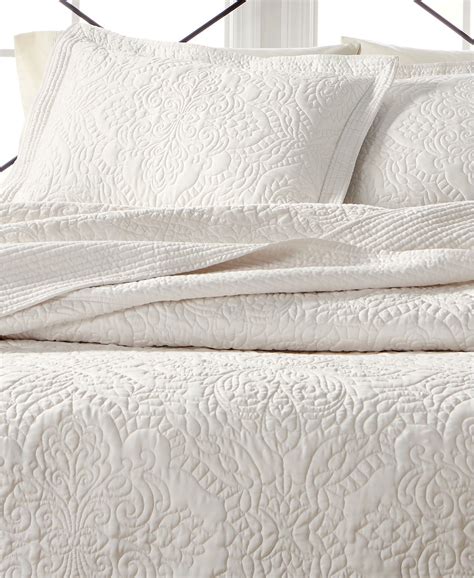 Martha Stewart Collection Lush Embroidery King Bedspread Created For