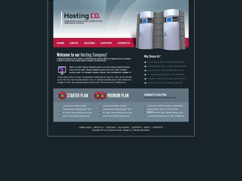 Plantillas HTML CSS Gratis Para Descargar Hosting Co Plantillas HTML