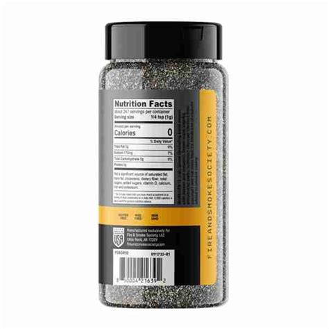 Fire And Smoke Society Holy Garlic All Purpose Seasoning Blend Soups Online