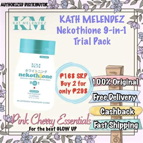 On Hand New Nekothione 9 In 1 Trial Pack 14 Capsules By Kath Melendez