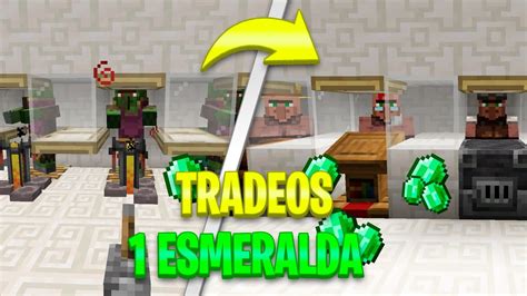 Tradeos A Esmerala Esmeraldas Infinitas Minecraft Bedrock Y Java