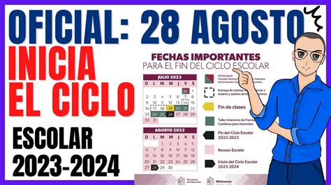 Sep Publica Calendarios Escolares Para El Ciclo Lectivo 2023 2024