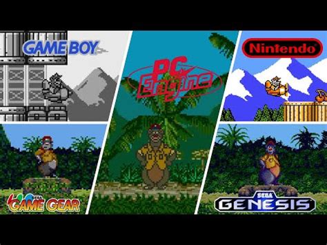 TaleSpin 1991 Game Boy Vs NES Vs Vs Game Gear Genesis Vs Turbo GrafX