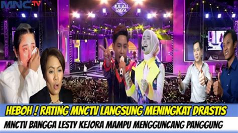 HEBOH Rating MNC TV Langsung Naik Drastis Usai Lesti Kejora Jadi Artis