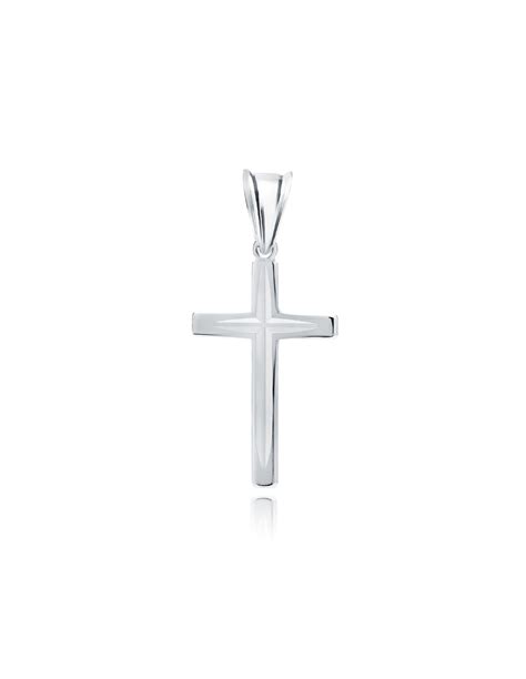 Pendentif Croix En Argent