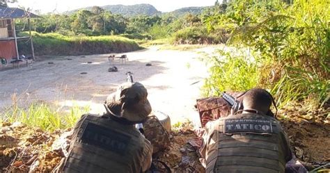 Policiais do 25 Batalhão de Polícia Militar participam de instrução e