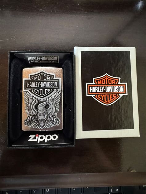 Isqueiro Zippo Harley Davidson Made In The Usa Produto Masculino