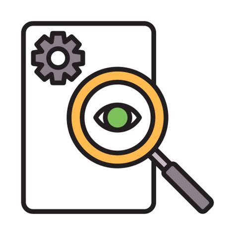 Inspection Generic Outline Color Icon