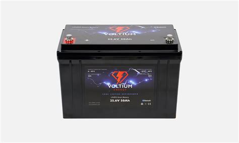 Voltium Energy® Lifepo4 Smart Battery 25 6v 50ah Voltium Energy