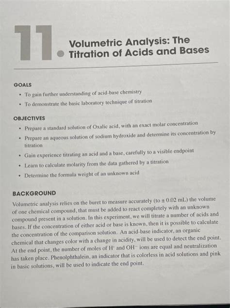 Solved Do A Formal Lab Report On Lab Volume Analysis The Chegg