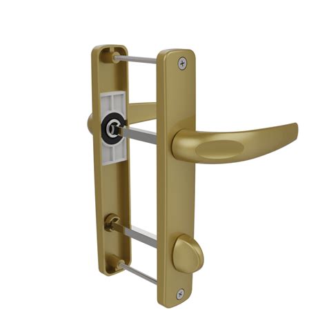 Door Handle Al Baghdad Wc Type Gold Finish Windoform