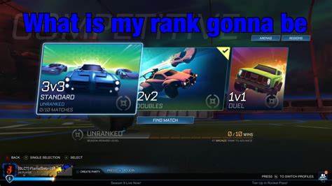 Getting My Standards Rank In Rocket League Season 10 YouTube