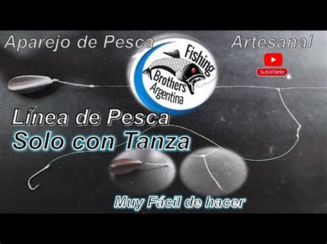 Como Diseñar un APAREJO de PESCA con DOS ANZUELOS y armar el ROTOR