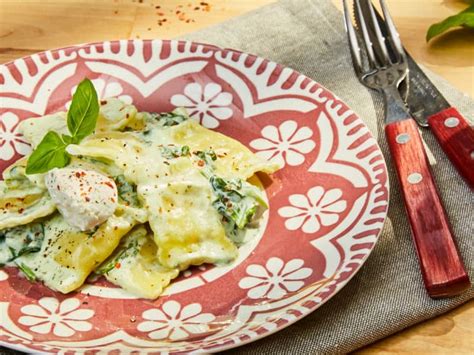 Recette Raviolis à la Ricotta et aux Épinards faits Maison Galbani