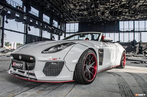 Cmst Carbon Fiber Widebody Kit Set For Jaguar F Type K B Med Levering