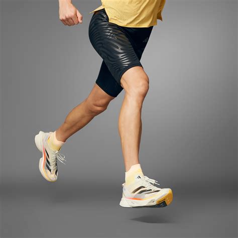 Adidas Adizero Control Running Short Tights Black Adidas Uae