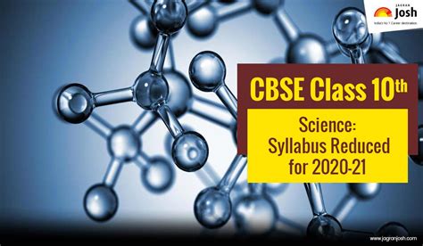 Deleted Chapters Class 10 Science Syllabus 2020 21