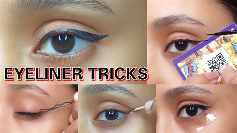 Eyeliner Hacks For Beginners Eyeliner Tutorial Youtube