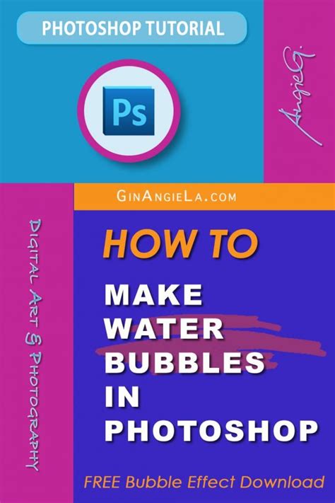 How To Make Water Bubbles In Photoshop (+ FREE Bubble Effect Download!)