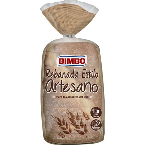 Pan De Molde Bolsa 550 G BIMBO ARTESANO Supermercado El Corte