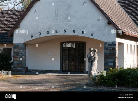 Former Villa Of Joseph Goebbels At Lake Bogensee Brandenburg Germany