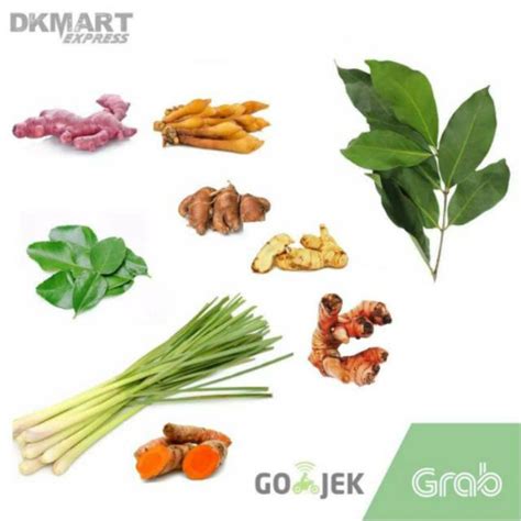 Jual Bumbu Dapur Bumbu Pawon Kunci Kunyit Lengkuas Daun Salam