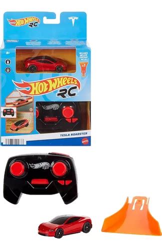 Hot Wheels Rc Tesla Roadster En Escala 164 Control Remoto Cuotas Sin Interés