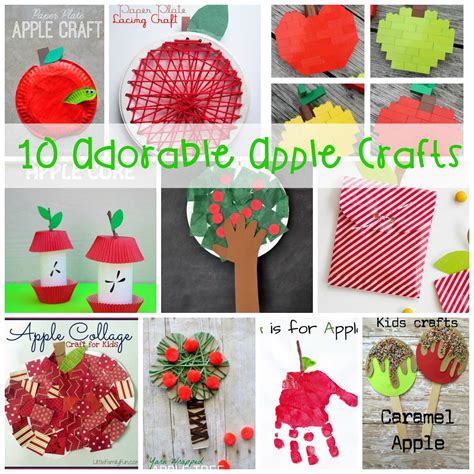 The Primary Peach 10 Adorable Apple Crafts For September