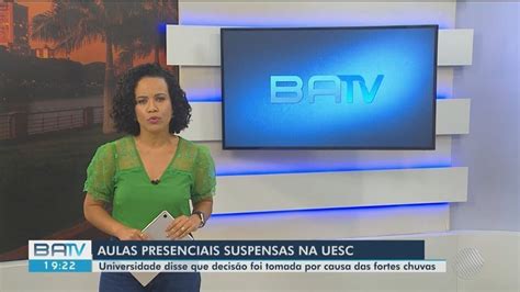 Uesc suspende aulas presenciais por causa das fortes chuvas na região