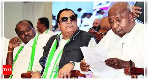 Jds Bjp Alliance HD Deve Gowda Puts Seal On BJP Pact Rumblings In JD