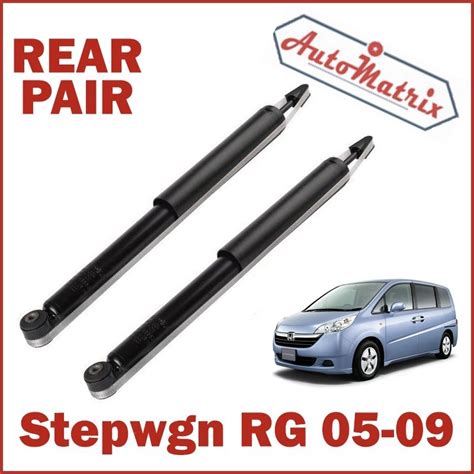 Honda Stepwagon Rg 2005 2009 Rear Shock Absorber Pair New