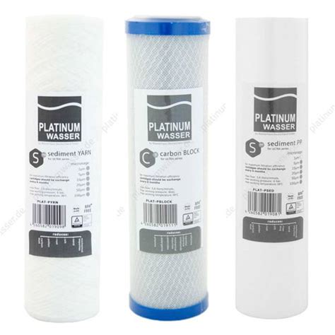 Cartridges Platinum Wasser ULTRA - Ecofilter - Su filterləri