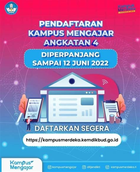 Pendaftaran Kampus Mengajar Angkatan 4 Diperpanjang Segera Daftarkan