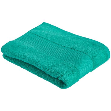 Wilko Supersoft Cotton Turquoise Bath Towel Wilko