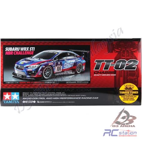 Tamiya TT02 58645 1 10 Subaru WRX STI 24h Nurburgring TT 02 58645