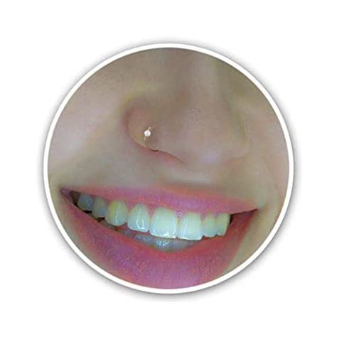 Amazon Tiny Gold Nose Ring Mm White Opal Piercing Nose Hoop