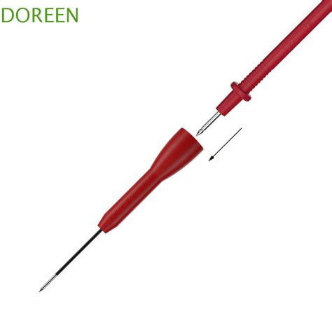 Doreen Multimeter Pen Head Copper Ultra Fine Extended Needle Test Probes Accurate Circuit Non